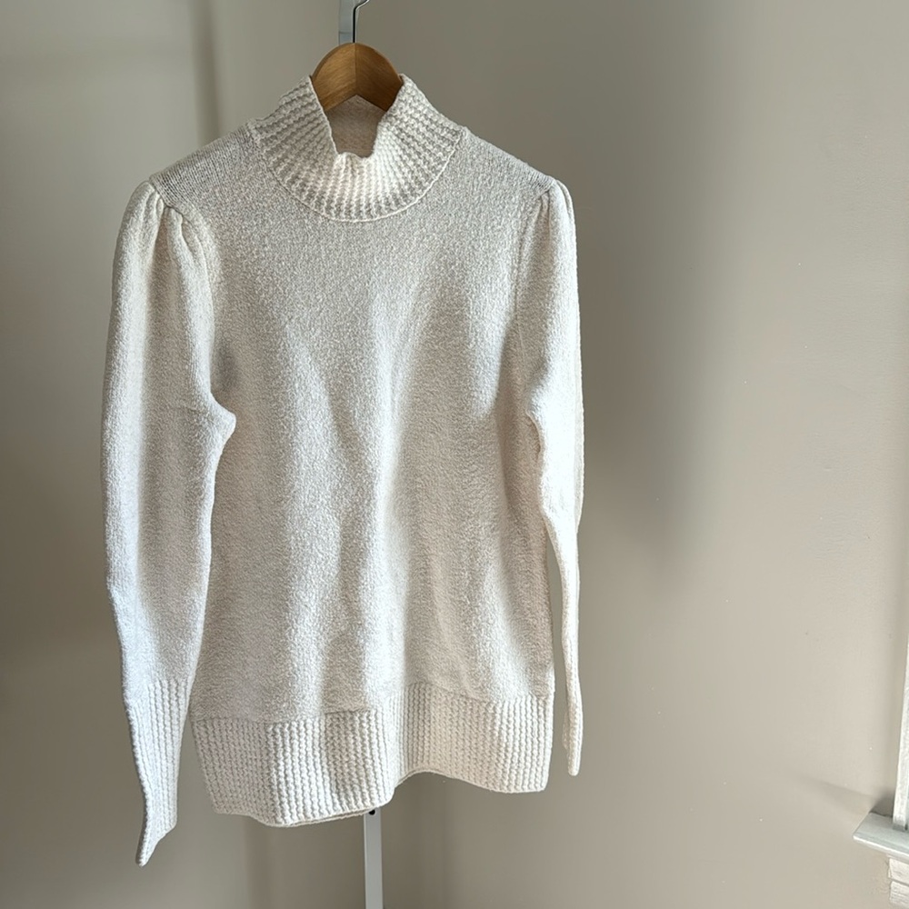 RACHEL Rachel Roy Puff Sleeve Sweater